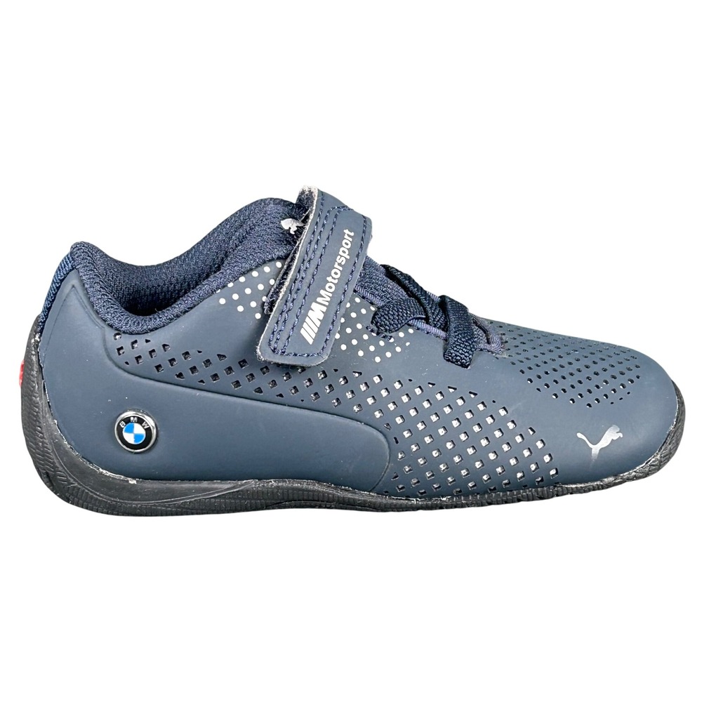 Puma BMW Motorsport Drift Cat 7S Ultra Kids Navy Blue Sneakers Toddler 8C